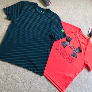 UNDER ARMOUR BOYS’ SHORT SLEEVE TEES - SET OF 2